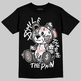 Harris Tweed x Black/Phantom Dunk DopeSkill T-Shirt Smile Through The Pain Graphic