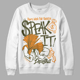 Olive 5s DopeSkill Sweatshirt Speak It Graphic