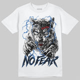 “True Blue” 3s DopeSkill T-Shirt No Fear Graphic