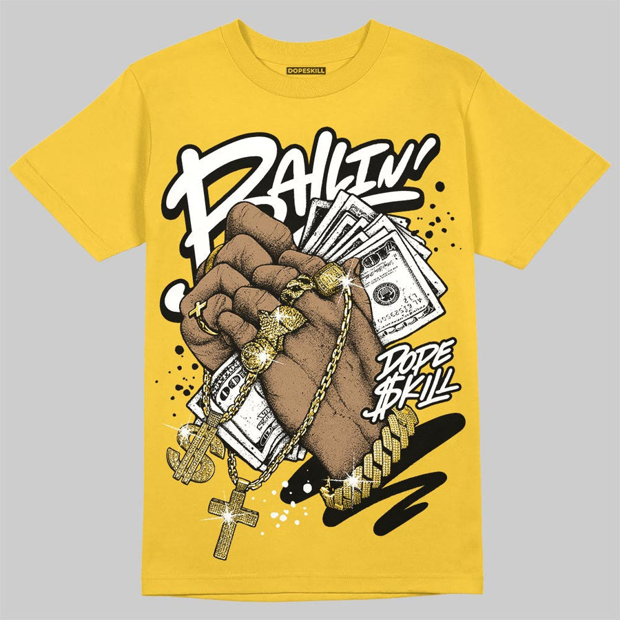 Yellow Collection DopeSkill T-Shirt Always Ballin' Graphic