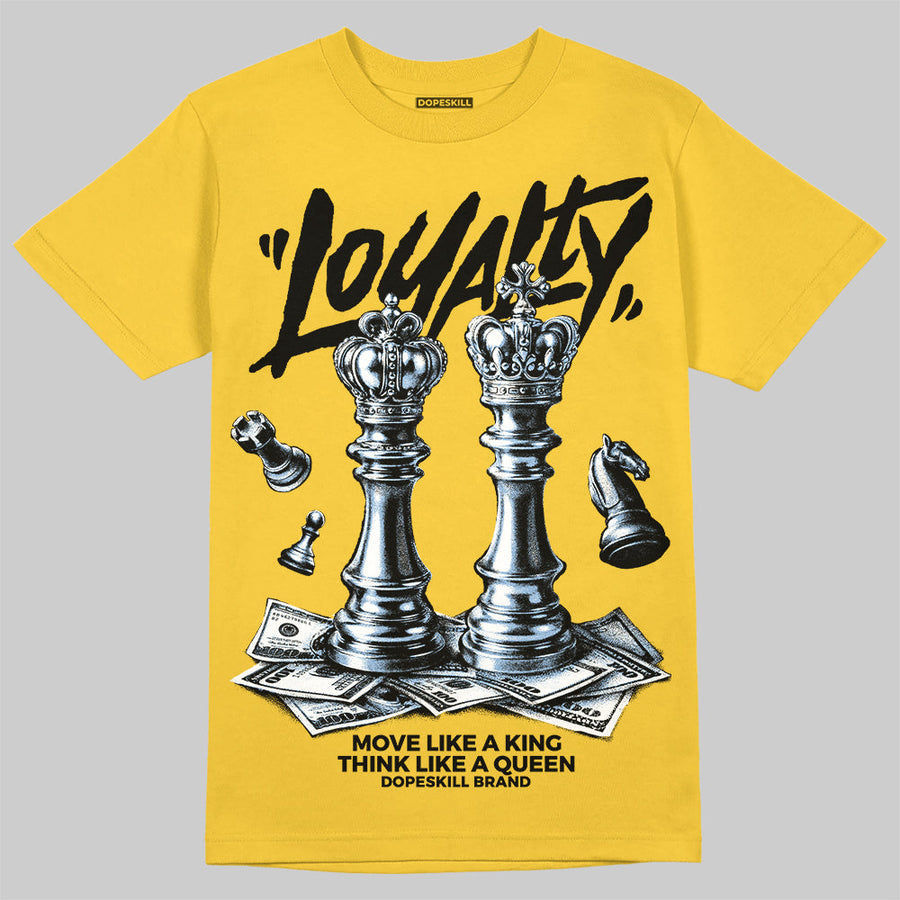 Yellow 'Loyalty' DopeSkill Graphic T-Shirt