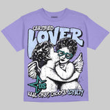 Grape 5s DopeSkill Oversize Print T-Shirt Real Ones Choose Loyalty Graphic