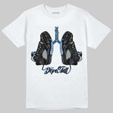 Black University Blue 5s DopeSkill T-Shirt Breathe Graphic