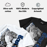 “True Blue” 3s DopeSkill T-Shirt Trust God Graphic