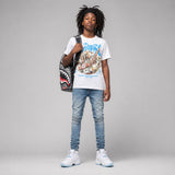 Legend Blue 11s DopeSkill T-Shirt Whippin Graphic