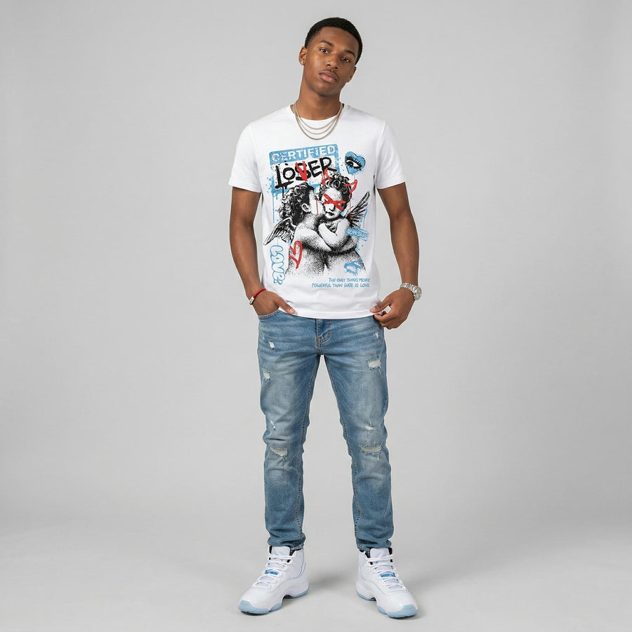 Legend Blue 11s DopeSkill T-Shirt Certified Lover Graphic