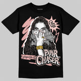 Leather Curb Glitter Pale Pink DopeSkill T-Shirt NPC Graphic
