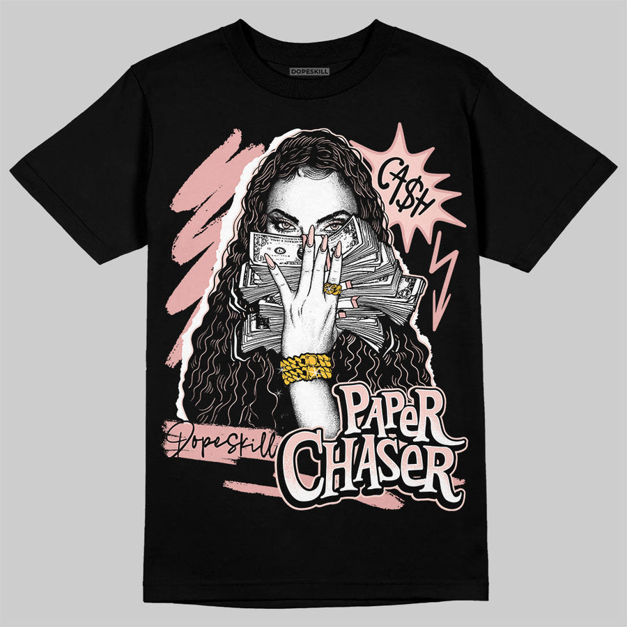 Leather Curb Glitter Pale Pink DopeSkill T-Shirt NPC Graphic