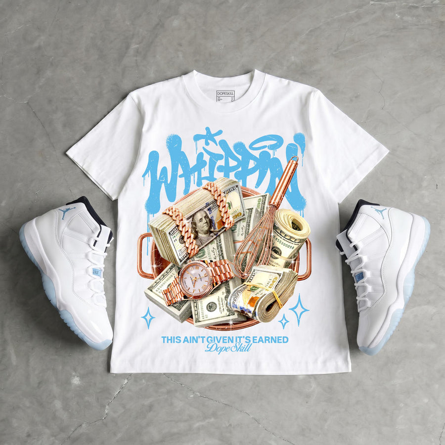 Legend Blue 11s DopeSkill T-Shirt Whippin Graphic