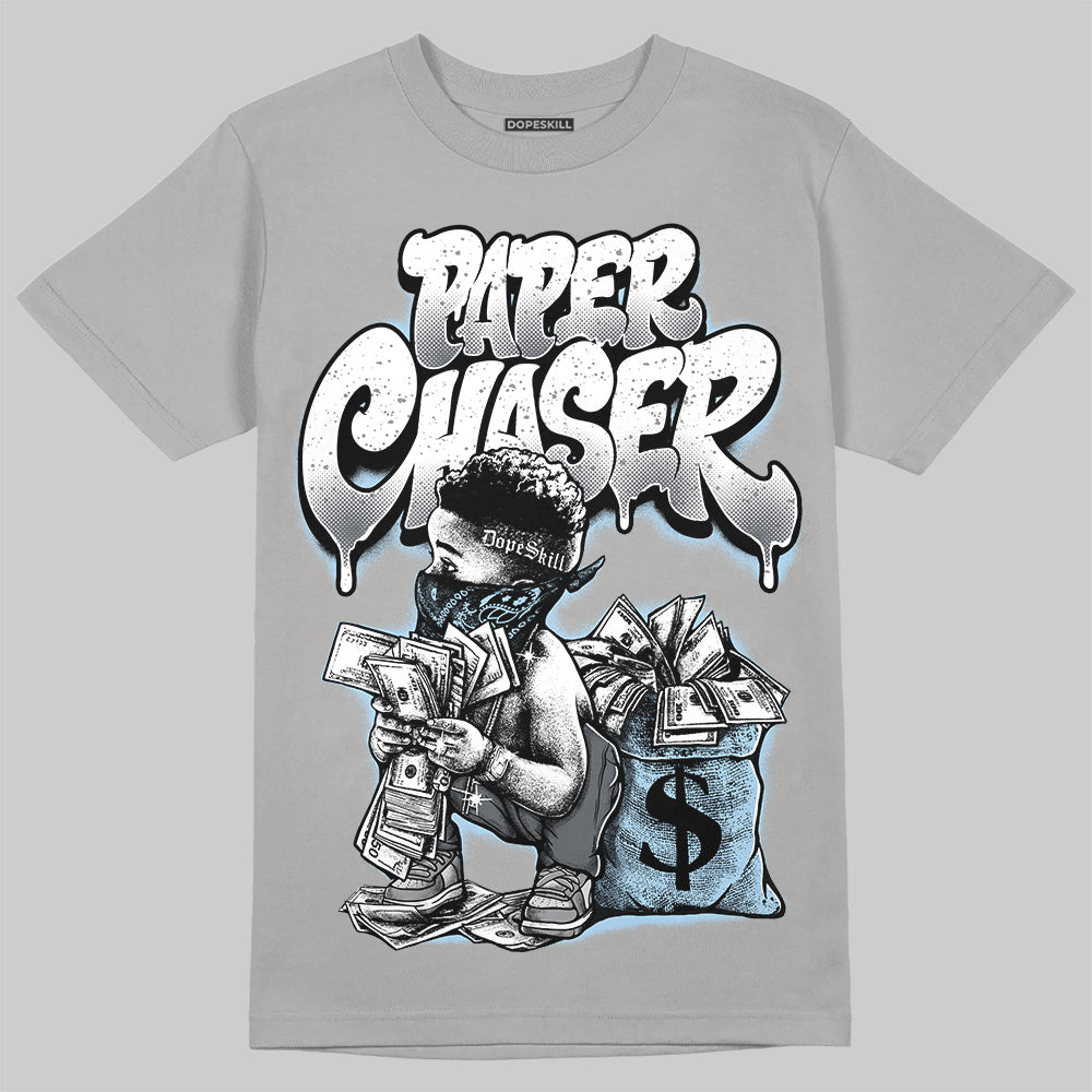 Wolf Grey 5s DopeSkill T-Shirt Paper Chaser Boy Graphic