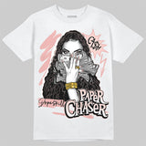 Leather Curb Glitter Pale Pink DopeSkill T-Shirt NPC Graphic
