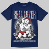 French Blue 12s DopeSkill T-Shirt Real Lover Graphic