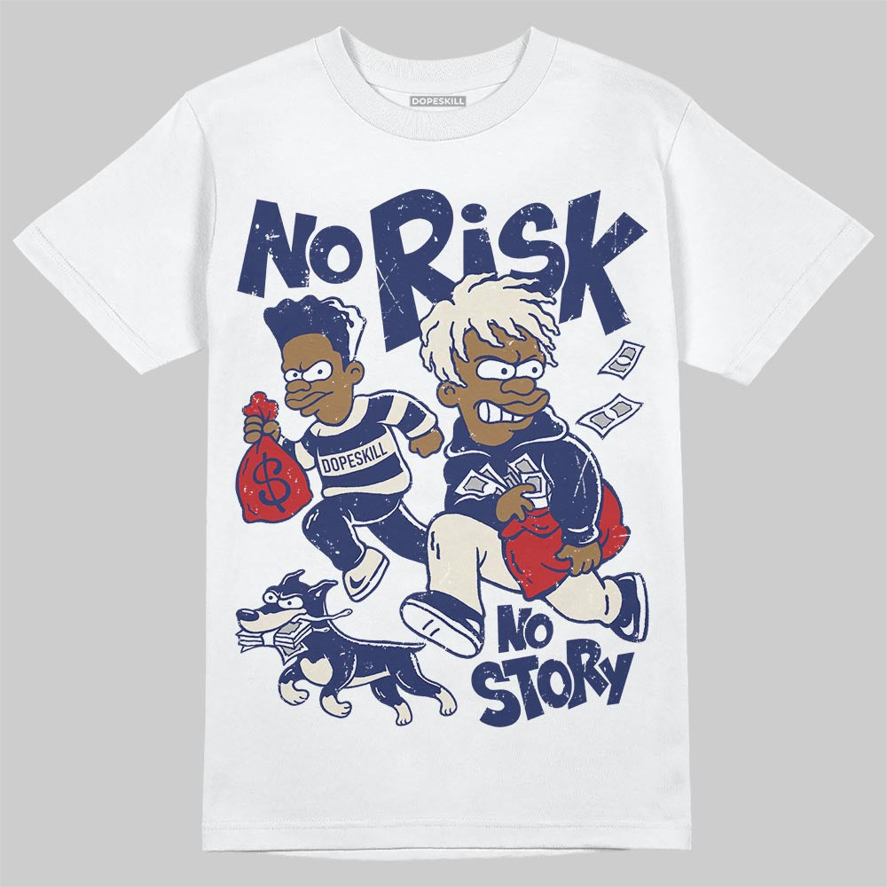 Rare Air 11s DopeSkill T-Shirt No Risk No Story Graphic