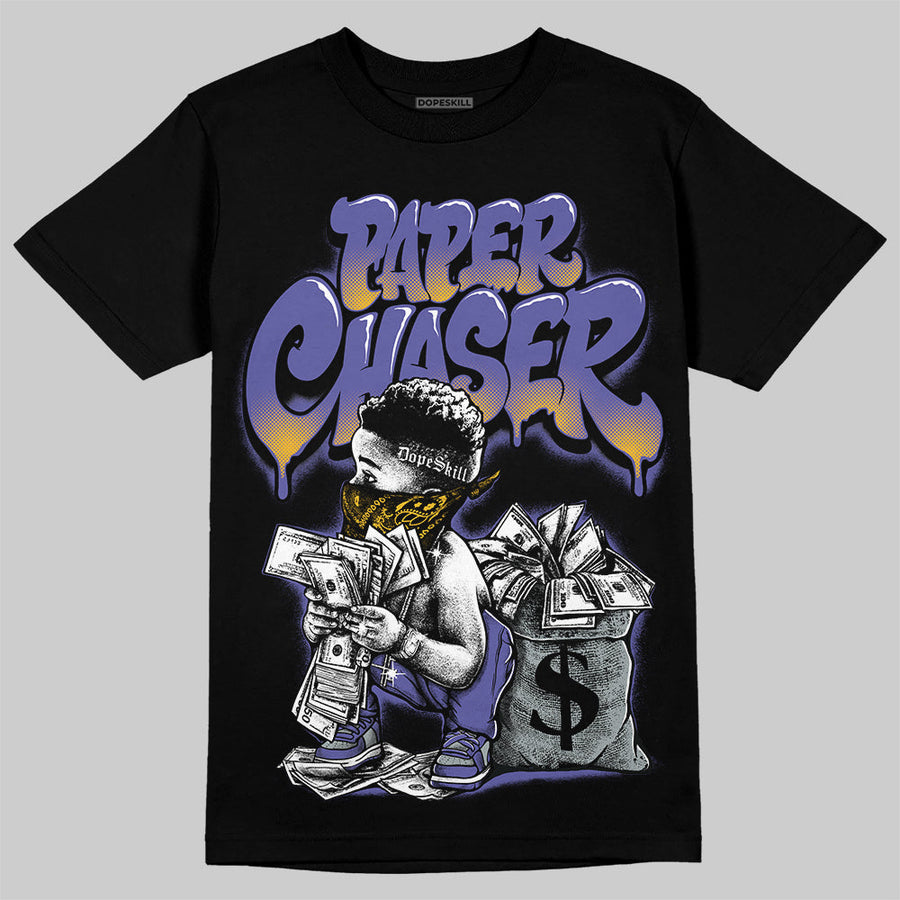Lakers 4s DopeSkill T-Shirt Paper Chaser Boy Graphic