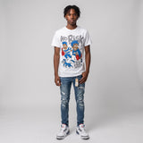 “True Blue” 3s DopeSkill T-Shirt No Risk No Story Graphic