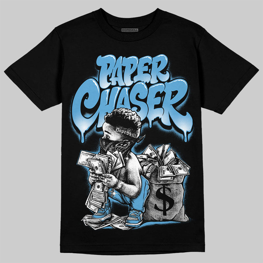University Blue 14s DopeSkill T-Shirt Paper Chaser Boy Graphic