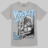Wolf Grey 5s DopeSkill T-Shirt Pocket Change Graphic