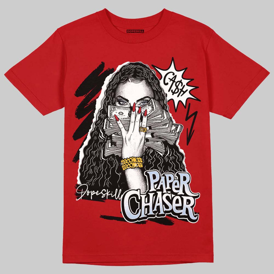Fire Red “Black Tongue” 5s DopeSkill T-Shirt NPC Graphic