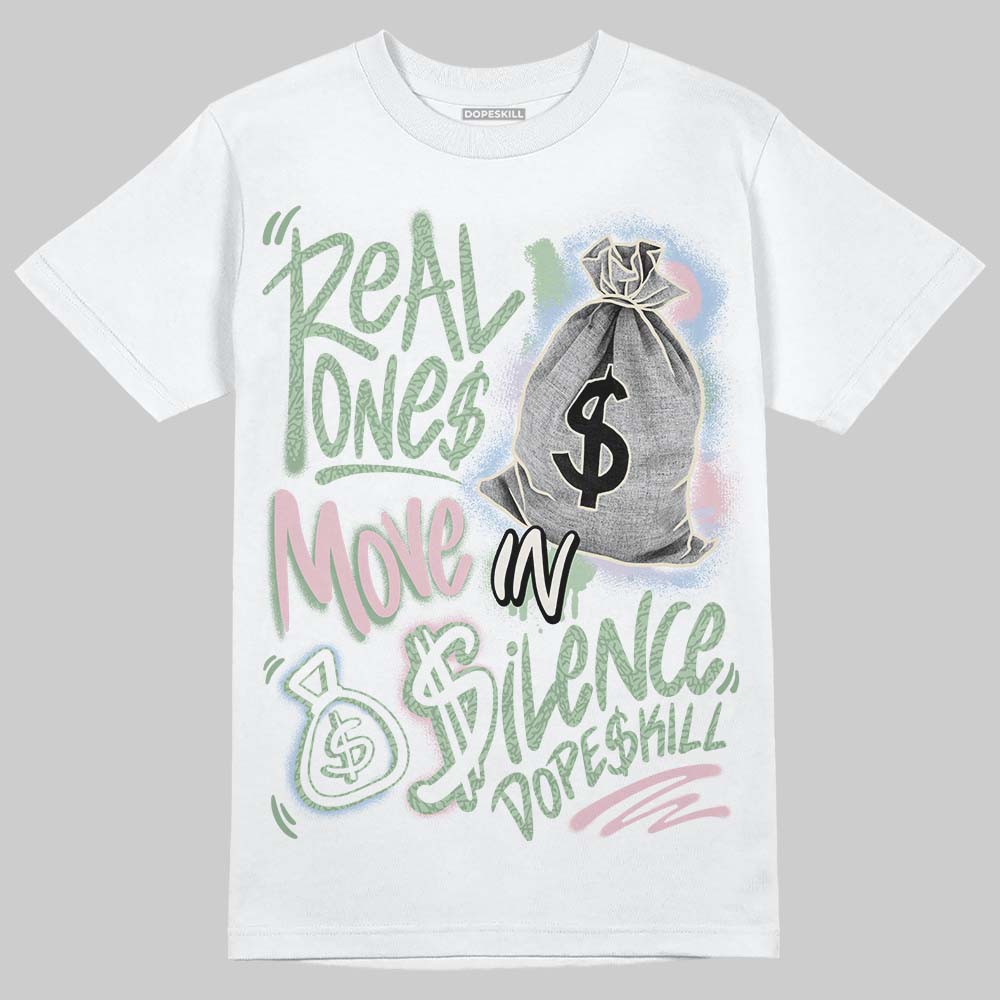 'Spring Is In The Air' 3s DopeSkill T-Shirt Real Ones Move In Silence Graphic