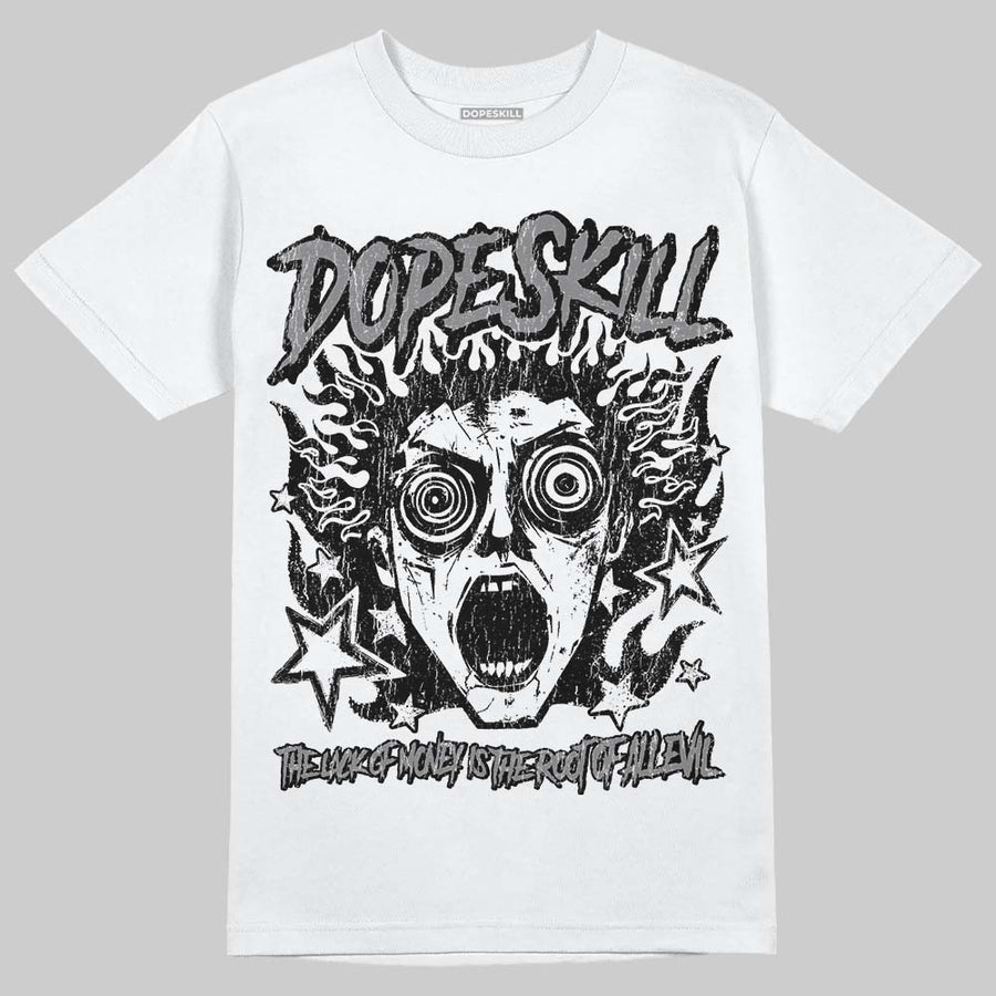 Black Cat 4s DopeSkill T-Shirt Root of Evil Graphic