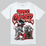 AJ 13 Chicago True Red Cherry DopeSkill T-Shirt Paper Chaser Boy Graphic