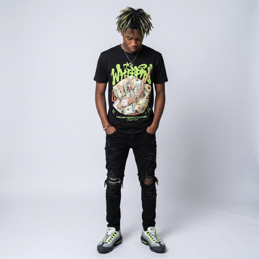 Max 95 OG 'Neon' DopeSkill T-Shirt Whippin Graphic