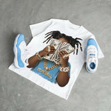 UNC 11s DopeSkill T-Shirt Rich Youth Graphic