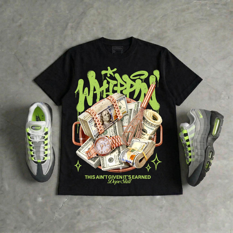 Max 95 OG 'Neon' DopeSkill T-Shirt Whippin Graphic