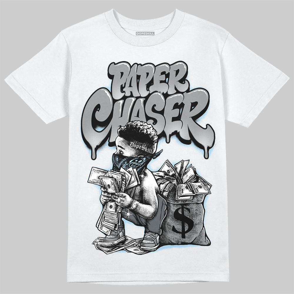 Wolf Grey 5s DopeSkill T-Shirt Paper Chaser Boy Graphic