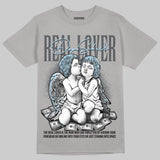 Wolf Grey 5s DopeSkill T-Shirt Real Lover Graphic