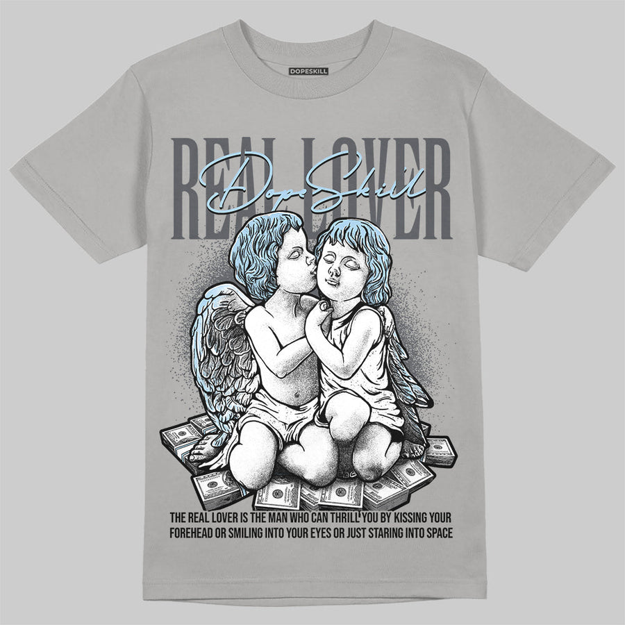 Wolf Grey 5s DopeSkill T-Shirt Real Lover Graphic