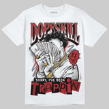 Bugs Bunny 8s DopeSkill T-Shirt Sorry I've Been Trappin Graphic