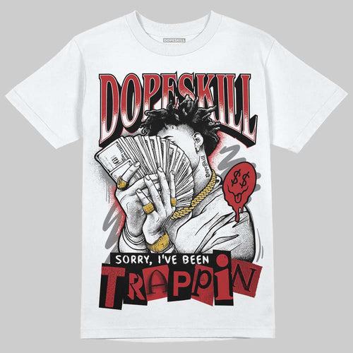 Bugs Bunny 8s DopeSkill T-Shirt Sorry I've Been Trappin Graphic