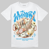 Military Blue 4s DopeSkill T-Shirt Whippin Graphic