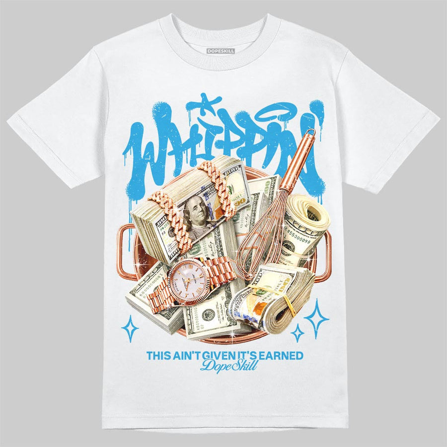 Military Blue 4s DopeSkill T-Shirt Whippin Graphic