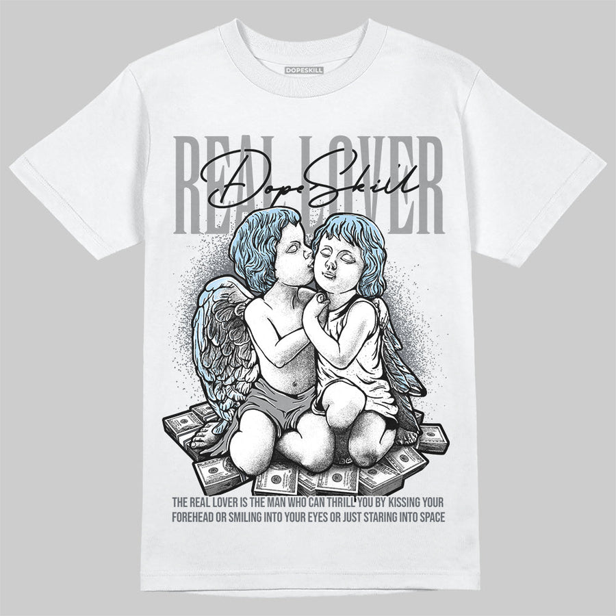 Wolf Grey 5s DopeSkill T-Shirt Real Lover Graphic