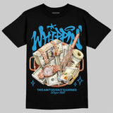 Military Blue 4s DopeSkill T-Shirt Whippin Graphic