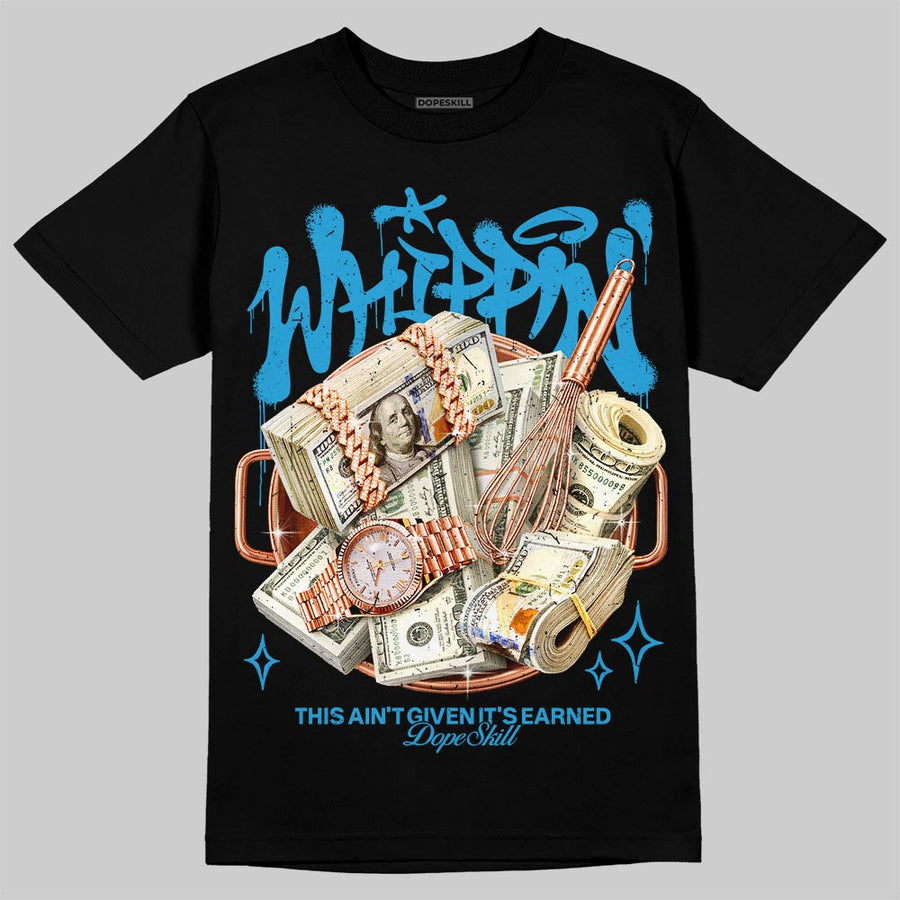 Military Blue 4s DopeSkill T-Shirt Whippin Graphic