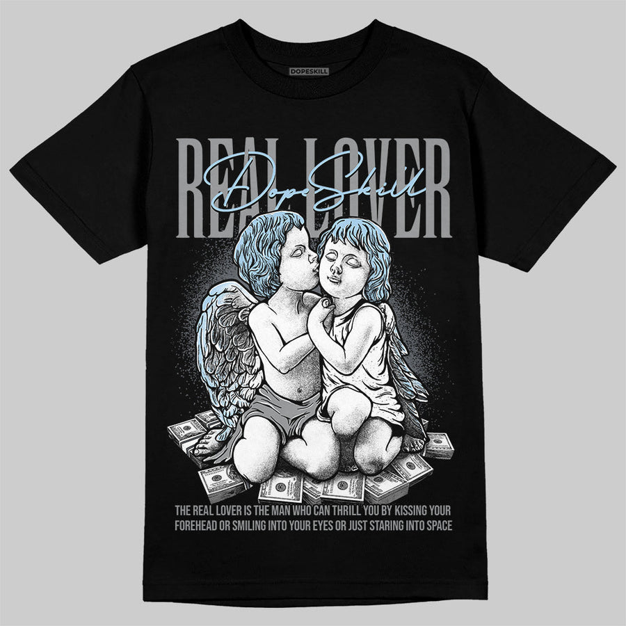 Wolf Grey 5s DopeSkill T-Shirt Real Lover Graphic