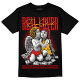 Red Collection DopeSkill T-Shirt Real Lover Graphic