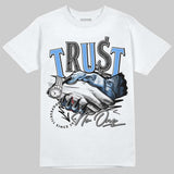 Black University Blue 5s DopeSkill T-Shirt Trust No One Graphic