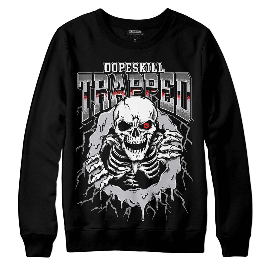 Grey Collection DopeSkill Sweatshirt Trapped Halloween Graphic