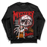 Red Cement 4S DopeSkill Long Sleeve T-Shirt Mystery Ghostly Grasp Graphic