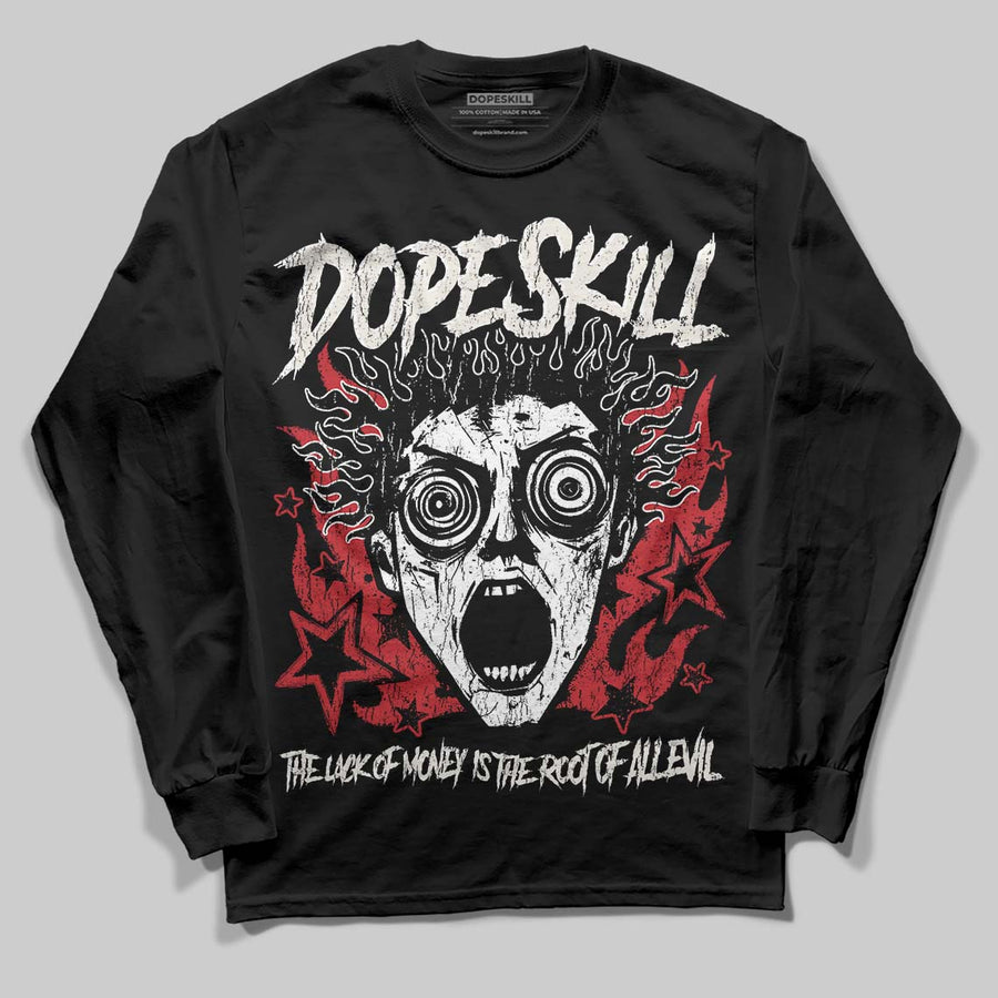 Flight Club 4s DopeSkill Long Sleeve T-Shirt Root of Evil Graphic