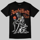 Orange Black White DopeSkill T-Shirt Ambition Graphic