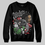 Black Cat 4s DopeSkill Sweatshirt Stressless Graphic