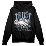 University Blue 5s DopeSkill Hoodie Sweatshirt Trust No One Graphic