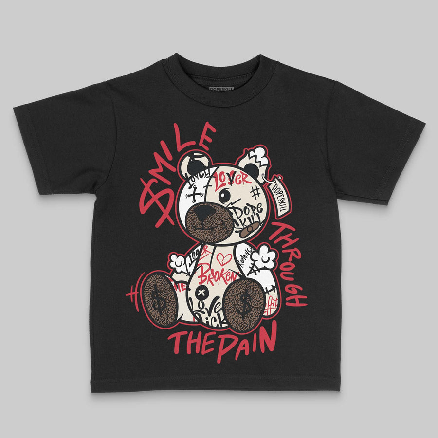 World’s Best Dad 3s DopeSkill Toddler Kids T-shirt Smile Through The Pain Graphic