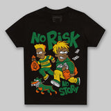 Green Collection DopeSkill Toddler Kids T-shirt No Risk No Story Graphic