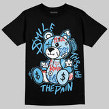 Legend Blue 11s DopeSkill T-Shirt Smile Through The Pain Graphic